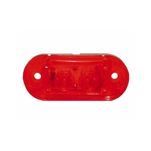 LED OVAL SEALED LIGHT RED - Young Farts RV Parts