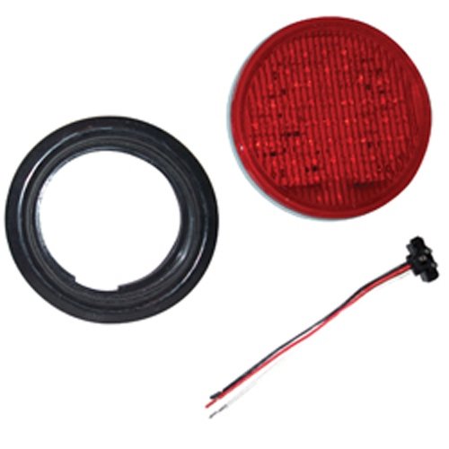 LED ROUND LIGHT KIT RED - Young Farts RV Parts