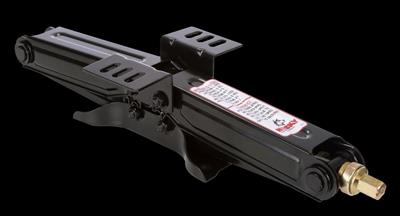 Leveling Jack Husky Towing 88135 Scissor, Mechanical, 5000 Pound Capacity, 20" Height, Powder Coated, Black, Steel - Young Farts RV Parts