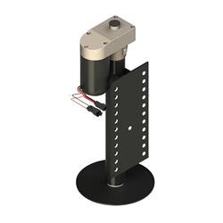 Leveling Jack Lippert Components 342610 Ground Control, Used To Level Fifth Wheel Trailer While Parked, Electric, 5000 Pound Capacity, 12.5
