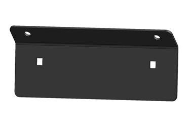 License Plate Bracket Fab Fours M2351-1 Vengeance, Matte Black Powder Coat - Young Farts RV Parts