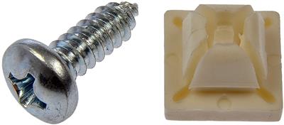 License Plate Mounting Hardware Dorman 45952 AutoGrade ™, Fastener, 1/4
