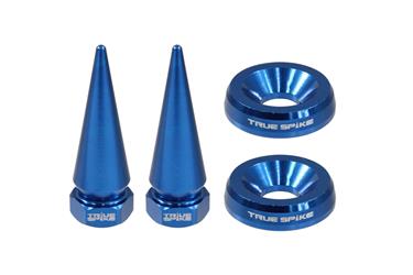 License Plate Mounting Hardware True Spike LPH006BL True Spike, Standard, Blue, Spike Style - Young Farts RV Parts
