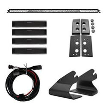 Load image into Gallery viewer, Light Bar Mounting Kit Rigid Lighting 46724 SR Series, Roof Mount, Mounts 40&quot; SR-Series Spot/Flood Combo Light Bar, Powder Coated, Black, Stainless Steel - Young Farts RV Parts