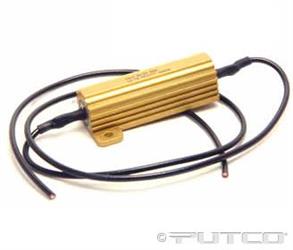 Light Bulb Resistor Putco 230004A Bulb Resistor; Aluminum; 6 Ohm; 50 Watt - Young Farts RV Parts