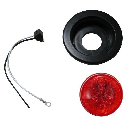 LIGHT KIT LED 2" RED - Young Farts RV Parts