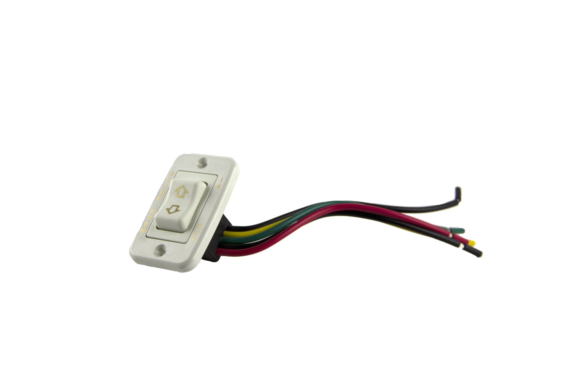 Lippert Components 117461 - New Style Slide-Out Electric Switch Assembly - White - Young Farts RV Parts