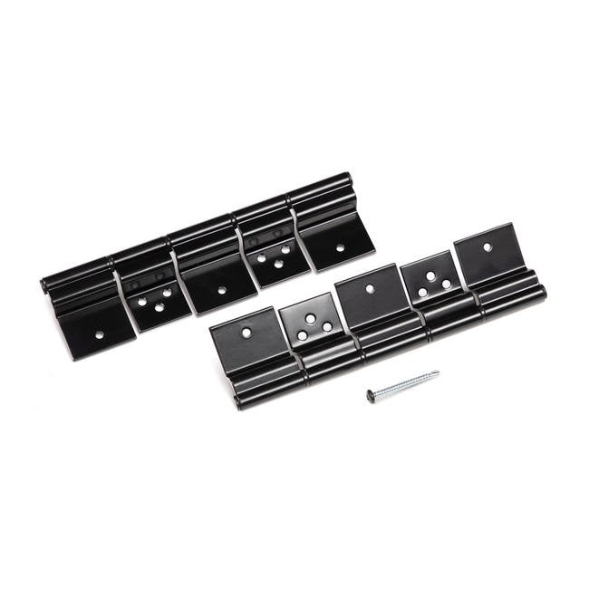 Lippert Components 2020102629 - Friction Hinge Kit For LCI® Entry Doors 5-Leaf - Black - Young Farts RV Parts