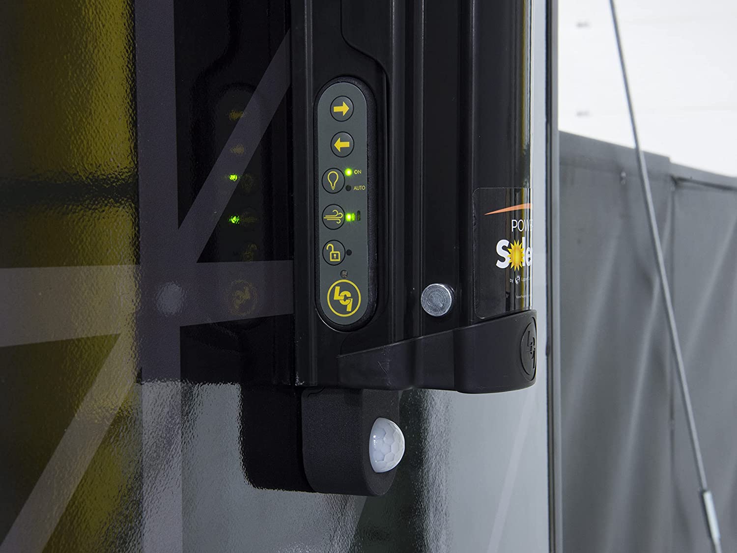 Lippert Components Black Standard Lippert 715124 Smart Arm Infrared Security Sensor Kit - Young Farts RV Parts