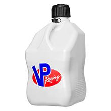 Load image into Gallery viewer, Liquid Storage Container VP Racing Fuels 3522-CA Motorsport ®; White; 5 Gallon; Free Standing; Polyethylene; Square Shape; Without Hose; Single; Designed To Hold Water/ Automotive And Industrial Fluid/ Deer Corn/ Milo And Oats/ Feed Pellets/ Bird Seed/ Ro - Young Farts RV Parts