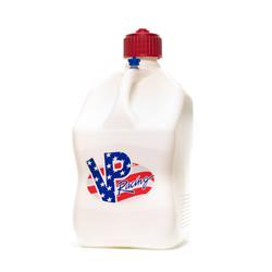 Liquid Storage Container VP Racing Fuels 35221-CA Motorsport ®; White; 5 Gallon; Free Standing; Polyethylene; Multipurpose Cap With Rubber Gasket - Young Farts RV Parts