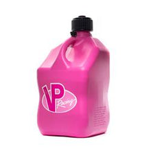 Load image into Gallery viewer, Liquid Storage Container VP Racing Fuels 3812-CA Motorsport ®; Pink; 5 Gallon; Free Standing; Polyethylene; Square Shape; With Cap; Single; Designed To Hold Water/ Automotive And Industrial Fluid/ Deer Corn/ Milo And Oats/ Feed Pellets/ Bird Seed/ Rock Sa - Young Farts RV Parts