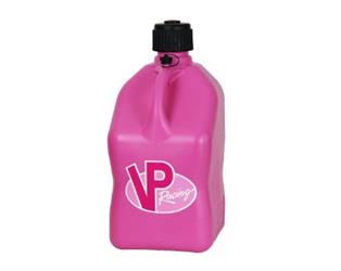 Liquid Storage Container VP Racing Fuels 3812 Motorsport ®; Pink; 5 Gallon Capacity; Free Standing; Polyethylene; Square Shape; With Cap; Single; Designed To Hold Water/ Automotive And Industrial Fluid/ Deer Corn/ Milo And Oats/ Feed Pellets/ Bird Seed/ R - Young Farts RV Parts