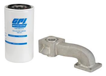 Liquid Transfer Tank Pump Filter GPI 129500-01 Quick-Fit, Modular Filter Adapter Kit, Removes Particulates, Use With G20 Series Liquid Transfer Tank Pump, Compatible With Diesel Fuel, Filters To 10 Microns, 25 Gallons Per Minute - Young Farts RV Parts