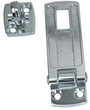 Lock Hasp WhiteCap Industries S-1400C Marine Series; Swivel Safety; Chrome Plated; Silver; Zamac