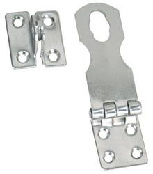 Lock Hasp WhiteCap Industries S-4051C Marine Series; Swivel Safety; Chrome Plated; Silver; Stainless Steel - Young Farts RV Parts