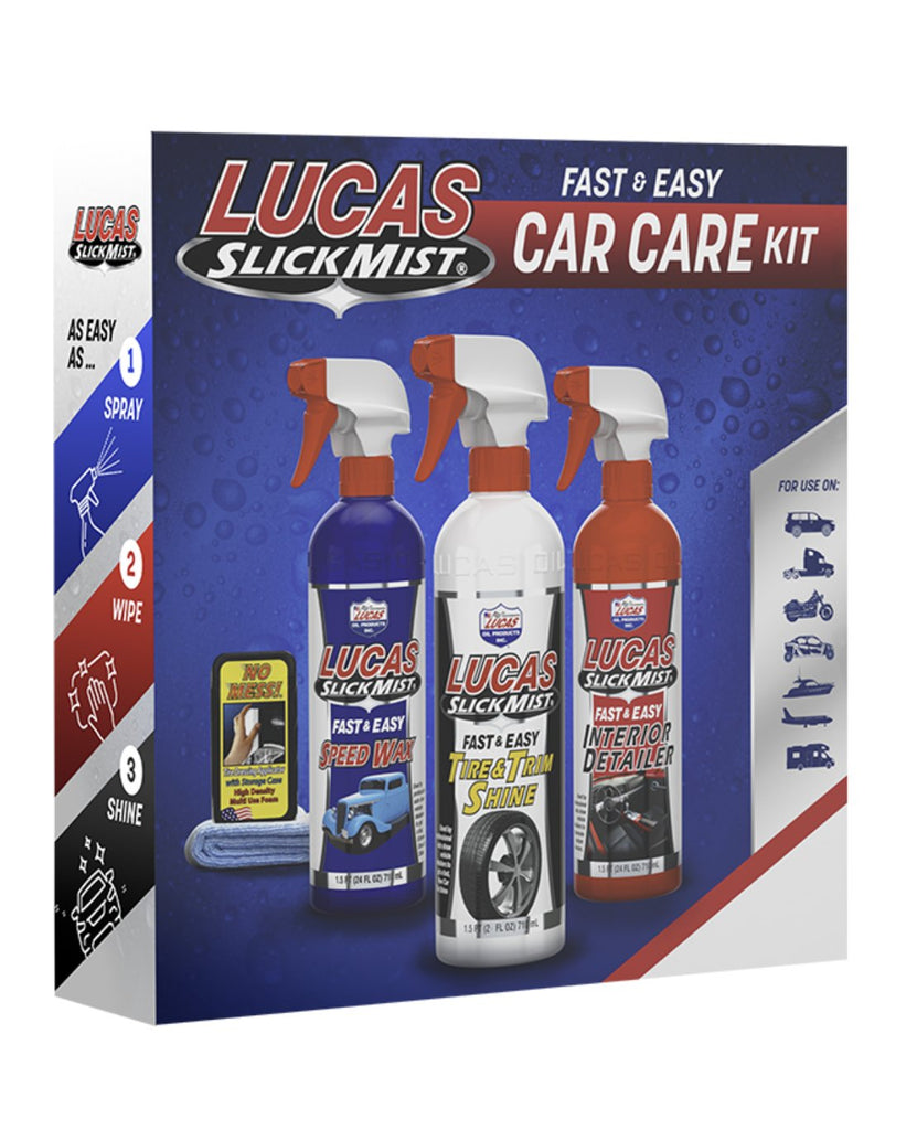 Lucas Oil 10558 Car Detailing Kit - Young Farts RV Parts