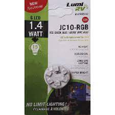 LUMI JC10RGB, REPLACEMENT LED BULB, RED/GREEN/BLUE - Young Farts RV Parts