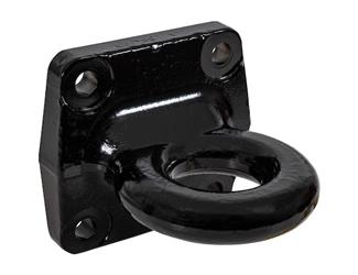 Lunette Ring Buyers Products BDB125015 2-1/2" Inside Diameter Eye, 42000 Pound Maximum Gross Towing Weight, 7000 Pound Maximum Vertical Load, Bolt-On 4 Hole Mounting Plate, Without Hardware - Young Farts RV Parts