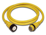 Marinco 25' RV Power Supply Cord 50 Amp, 6 Gauge, Yellow