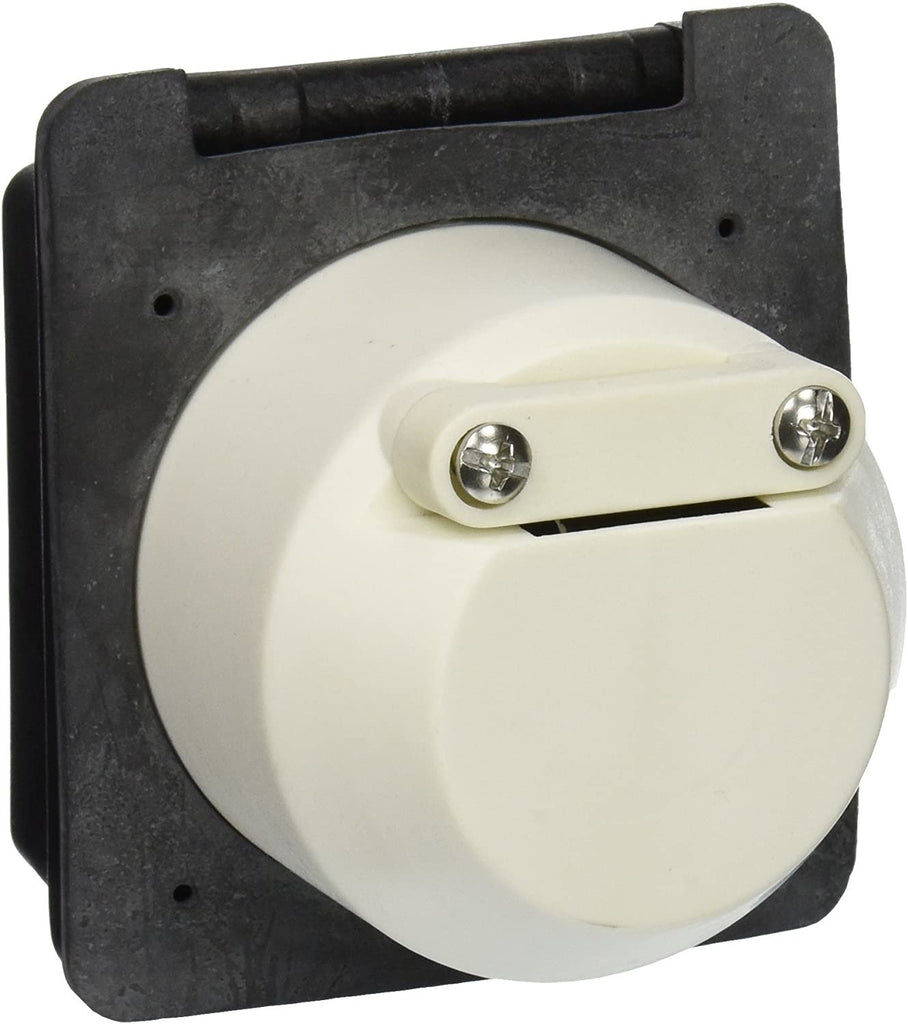 Marinco 301ELRV.BLK - Black 30 Amp Standard Power Inlet - Young Farts RV Parts