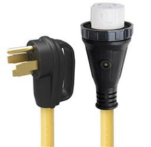 Load image into Gallery viewer, Marinco Power Cord - 50 Amp 25 Feet Length Yellow - 50ARVD25 - Young Farts RV Parts
