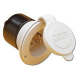 Marinco Round Receptacle 125 Volt/ 20 Amp White - 200BBIW.RV