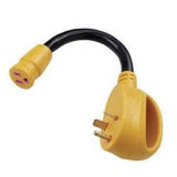 Marinco RV Power Cord Adapter 30 Amps To RV x 15 Amp Standard Power Outlet