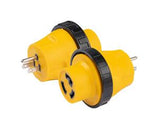 Marinco Weekender Twist Lock Adapter 15 Amp Male x 30 Amp Female - 1530RVTLA