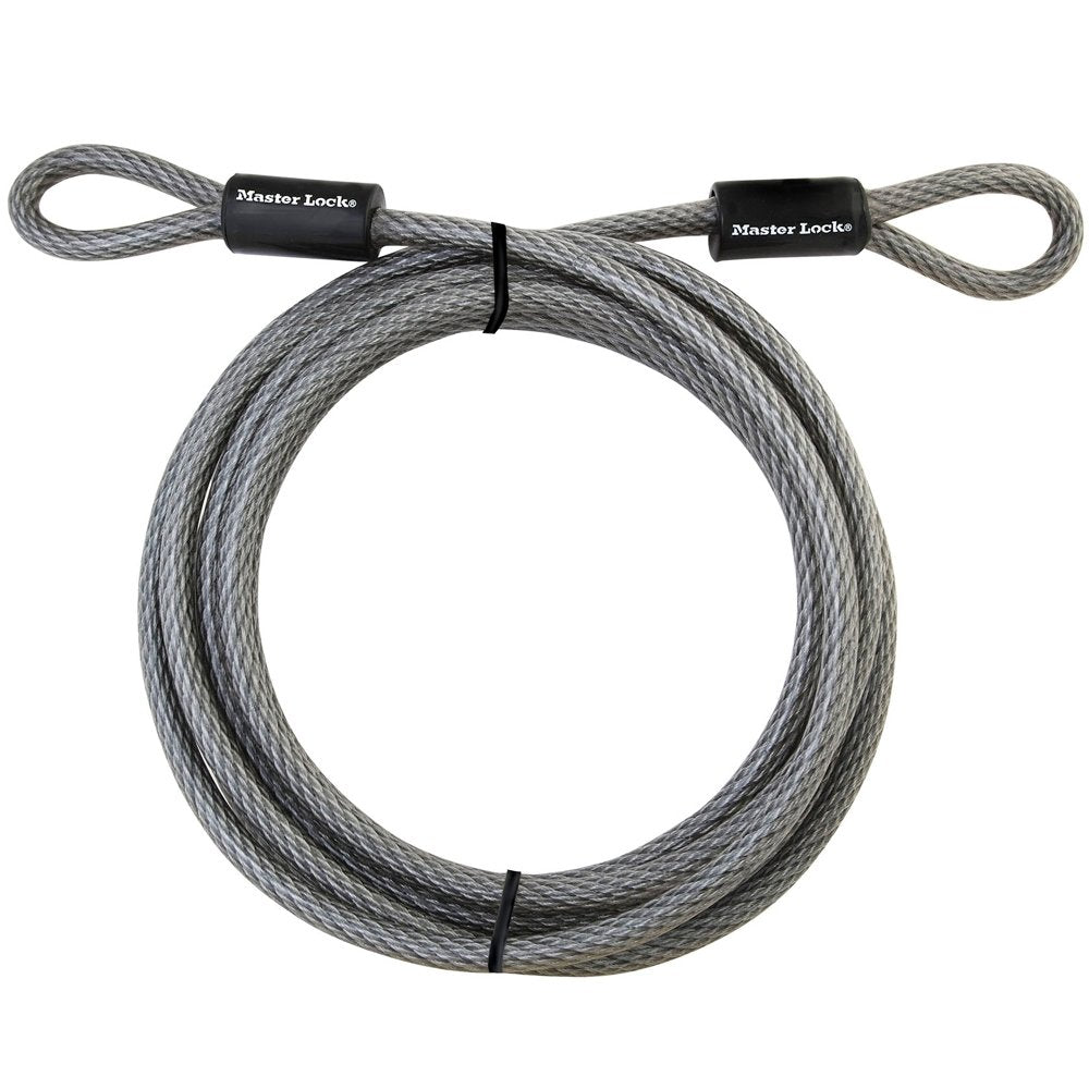 Masterlock 72DPF - Looped End Cable 15Ft Long x 3/8" - Young Farts RV Parts
