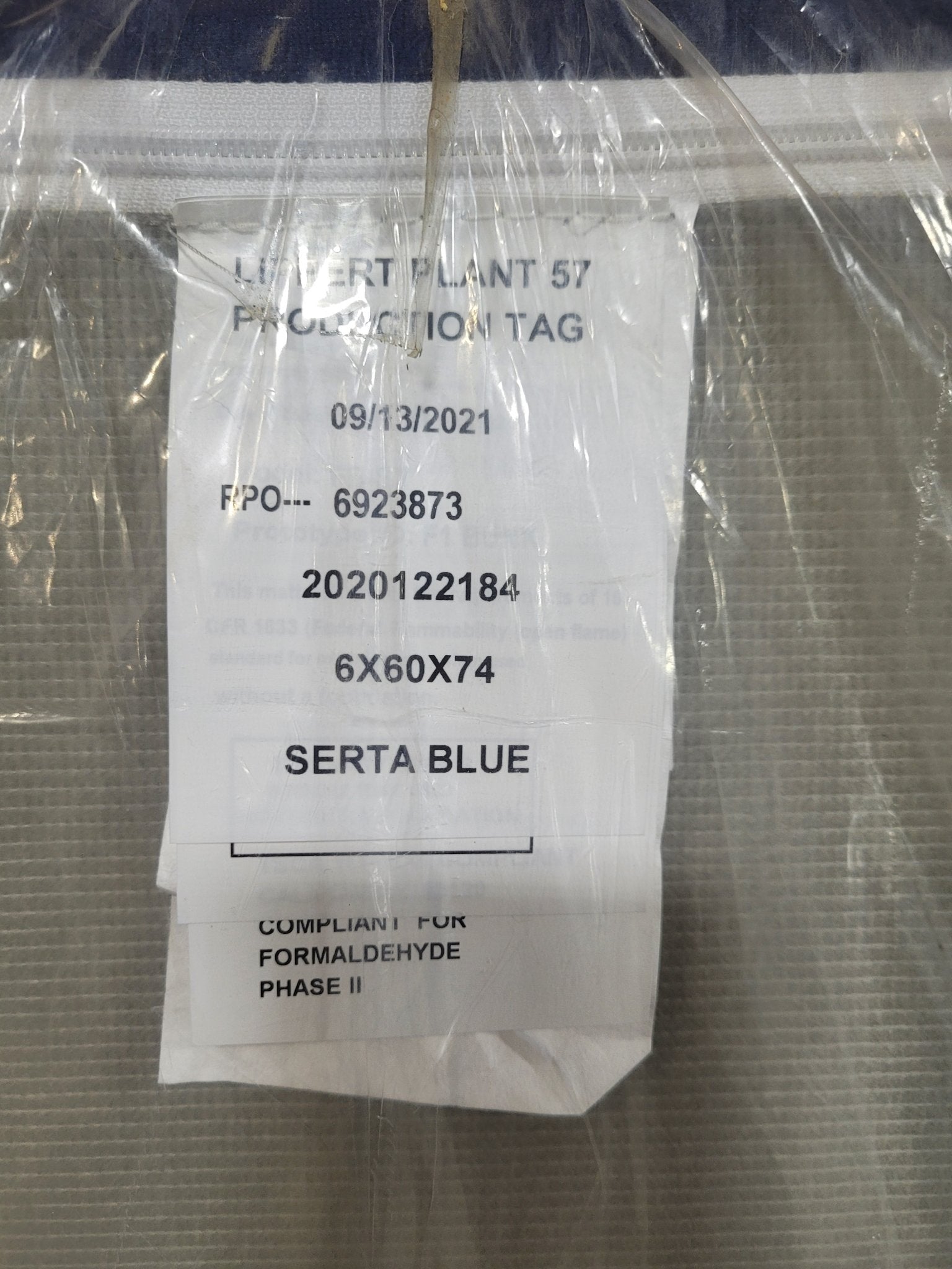 Mattress Lippert Components 2020122184 For RV Retailer Only, Short Queen, 60" Width x 74" Length, 6" Profile Height Lippert Components is a leading supplier to the recreational vehicle, manufactured housing, trailer - Young Farts RV Parts