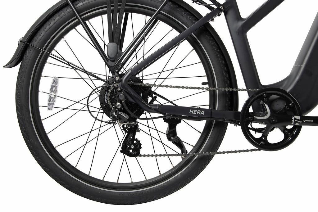 Maui MBCT02BLK - Electric city bike 500w black - Young Farts RV Parts