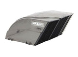 MaxxAir 00-955003 Fan Mate Roof Vent Cover Vented On One Side Polyethylene - Smoke