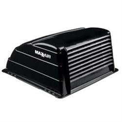 MaxxAir Roof Vent Cover Vented On One Side Polyethylene Black - 00-933069 - Young Farts RV Parts
