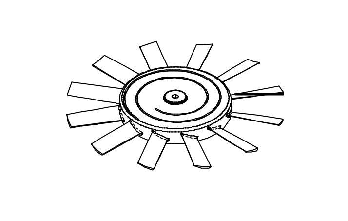 maxxair vent 14725021 *SPECIAL ORDER* FAN BLADE PKG. - Young Farts RV Parts