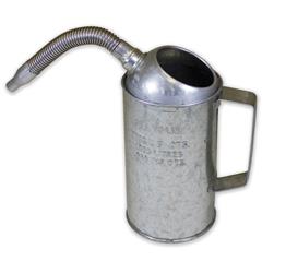 Measure And Pour Bottle WirthCo 94486 2 Quart Measuring Capacity, Silver, Galvanized Steel - Young Farts RV Parts