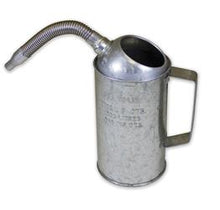 Load image into Gallery viewer, Measure And Pour Bottle WirthCo 94486 2 Quart Measuring Capacity, Silver, Galvanized Steel - Young Farts RV Parts