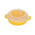 Microwave Cookware Progressive International PS-69Y Sandwich Maker; Round; Yellow; High Heat Polypropylene; Dishwasher Safe; Double Wall Container - Young Farts RV Parts