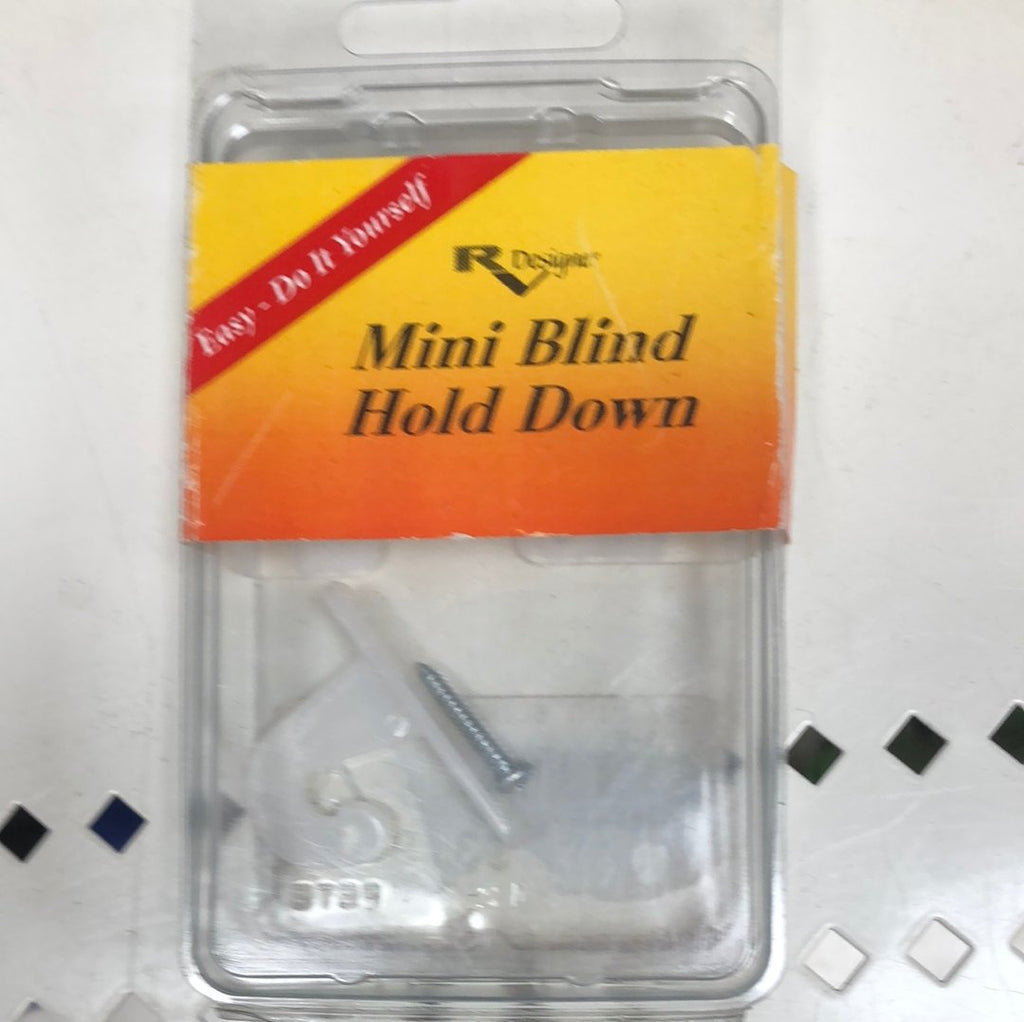 Mini blind hold down - Young Farts RV Parts