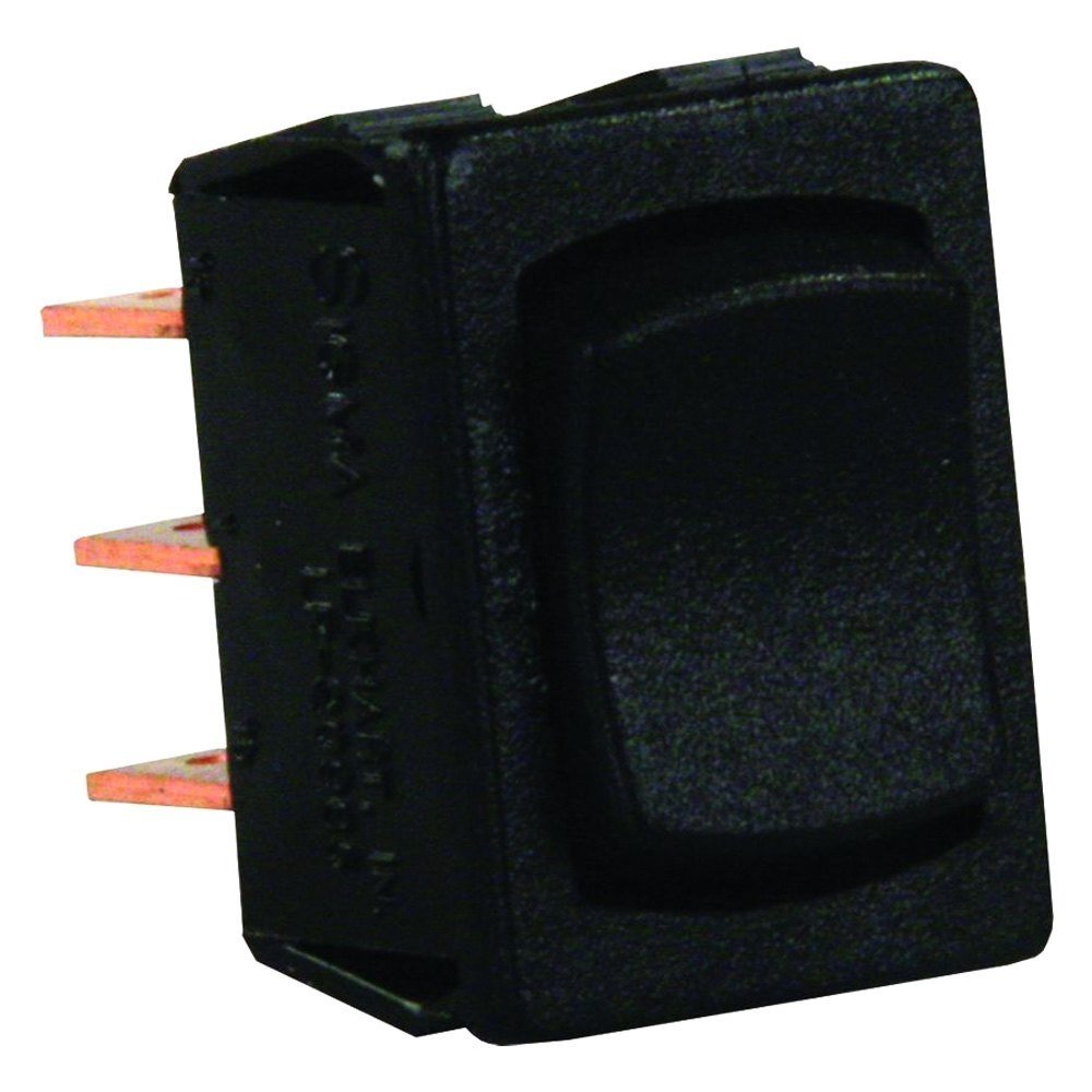 Mini Dpdt Switch, Black - Young Farts RV Parts