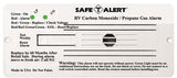 MTI Industry 35-742-WT Carbon Monoxide/ Propane Leak Detector