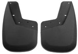 Mud Flap Husky Liner 56801 Custom Mud Guards ™, Direct-Fit, Set of 2, Contoured, Without Logo, Black, Thermoplastic