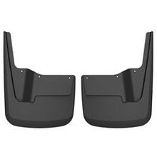 Load image into Gallery viewer, Mud Flap Husky Liner 59291 Custom Mud Guards ™, Direct-Fit, Set Of 2, Contoured, Without Logo, Black, TPO (Thermoplastic Olefin) - Young Farts RV Parts