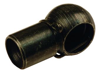 Multi Purpose Lift Support End Fitting JR Products EF-PS100-BP Use With JR Products Door Hinge Lift Support GSNI Series; Fits 10 Millimeter Ball Stud; M6 Thread - Young Farts RV Parts