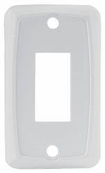 Multi Purpose Switch Faceplate JR Products 12841-5 Single Switch Opening; 1.125