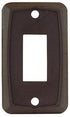 Multi Purpose Switch Faceplate JR Products 12865 Single Switch Opening; 1.125" x 0.550" (Switch Cutout); 2.750" x 1.625" (Outside Dimension) - Young Farts RV Parts