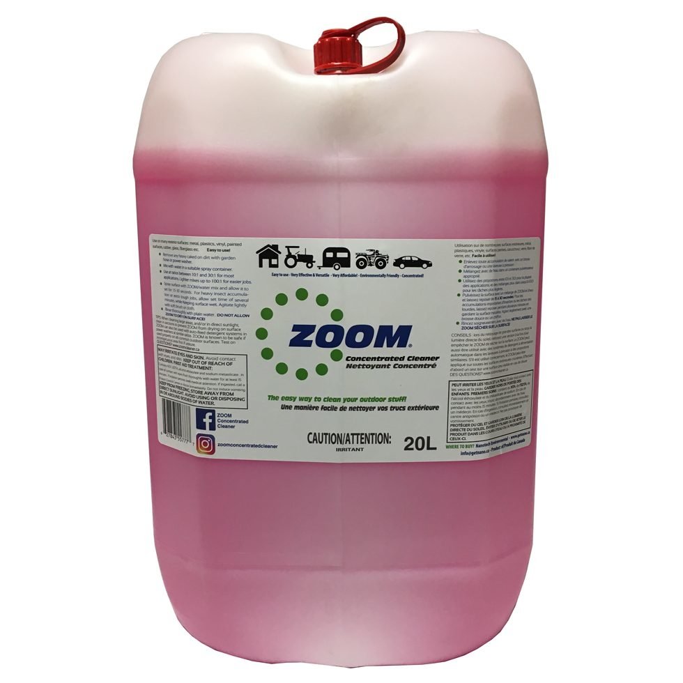 Nanotech Environmental NE005 - ZOOM Concentrated 20L XC Cleaner/degreaser - Young Farts RV Parts