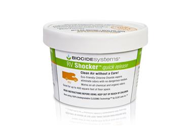 Odor Absorber Biocide Systems 3244-6 RV Shocker ™, Free Standing Tub, Unscented, Case Of 6, With English Packaging - Young Farts RV Parts