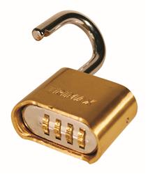 Padlock Trimax Locks TPC125 Combination Type, 5/16