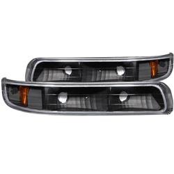 Parking/ Turn Signal Light Assembly ANZO USA 511065 Clear Lens/ Black Housing With Amber Reflector - Young Farts RV Parts